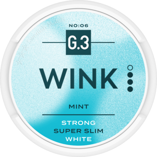 G.3 Wink Super Slim White Strong