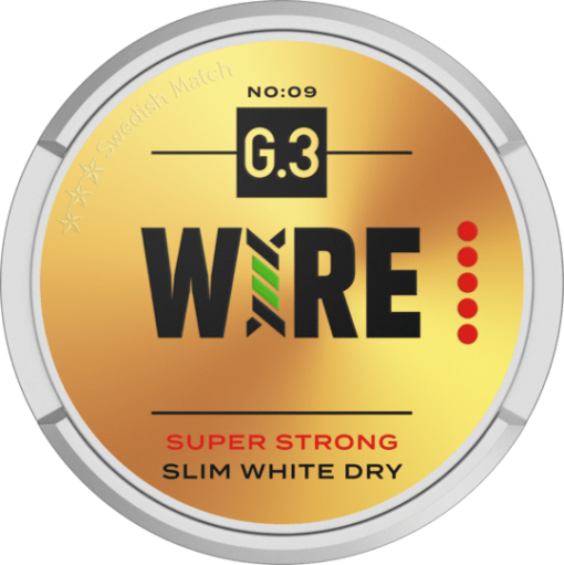 G.3 Wire Slim White Dry Super Strong