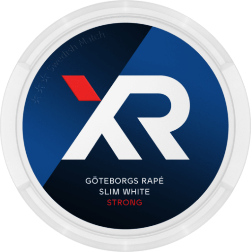 XR Göteborgs Rapé Slim White Portion Strong