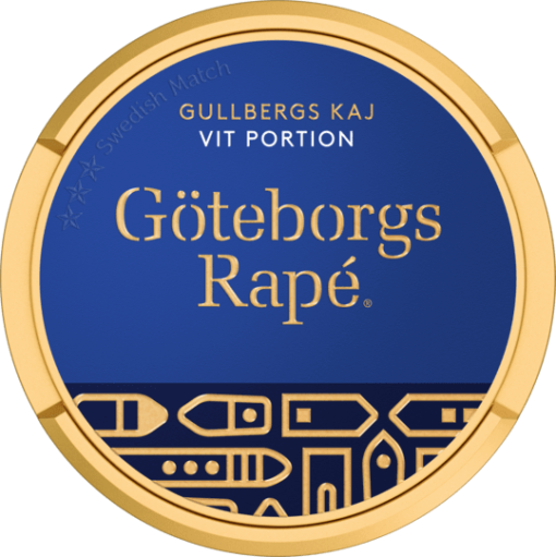 Göteborgs Rapé Gullbergs Kaj White Portion